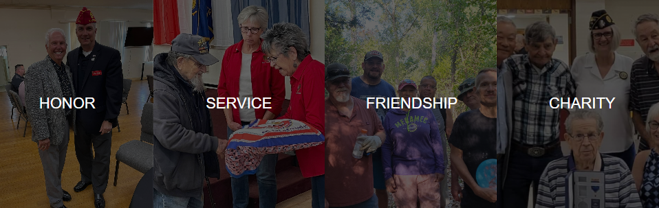 Honor, service, friendship, charity